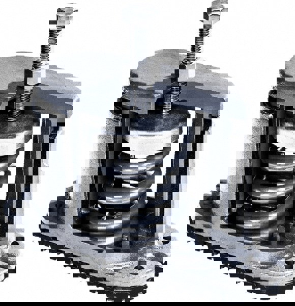 Deflection Spring Leveling Mount: 5/8 x 4-1/2 Thread, 3-1/2